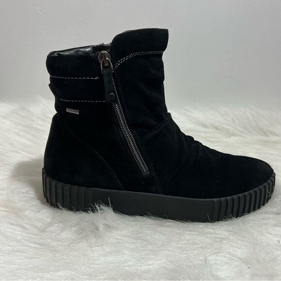 Romika Dora Slouch Style Black Ankle Boot --‎ EU 37 -- US 6.5 - Picture 4 of 10